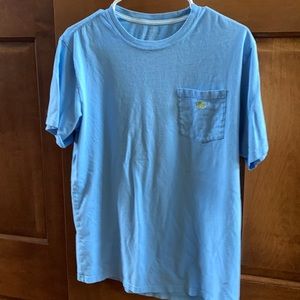 Southern tide men’s blue crewneck T-shirt, medium